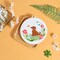 Dog Embroidery Kits for Beginners with Floral Pattern,Cross Stitch Kit for Adults DIY Needlepoint with Embroidery Instructions
